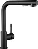 Ibenzoa® Keukenmengkraan van roestvrij staal 304, met een uittrekbare douchekop van 60 cm, 360° draaibaar, 2 straalstanden, diameter 33–37 mm, geschikt voor werkbladen tot 4 cm dik