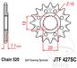 JT Sprockets Pignon Racing 13Z PAS 520
