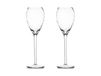 Byon Verres à champagne Opacité 16 cl Set de 2 Clair