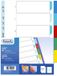 FAVORIT 400132501 indextab Blanco tabbladindex Polypropyleen (PP) Meerkleurig