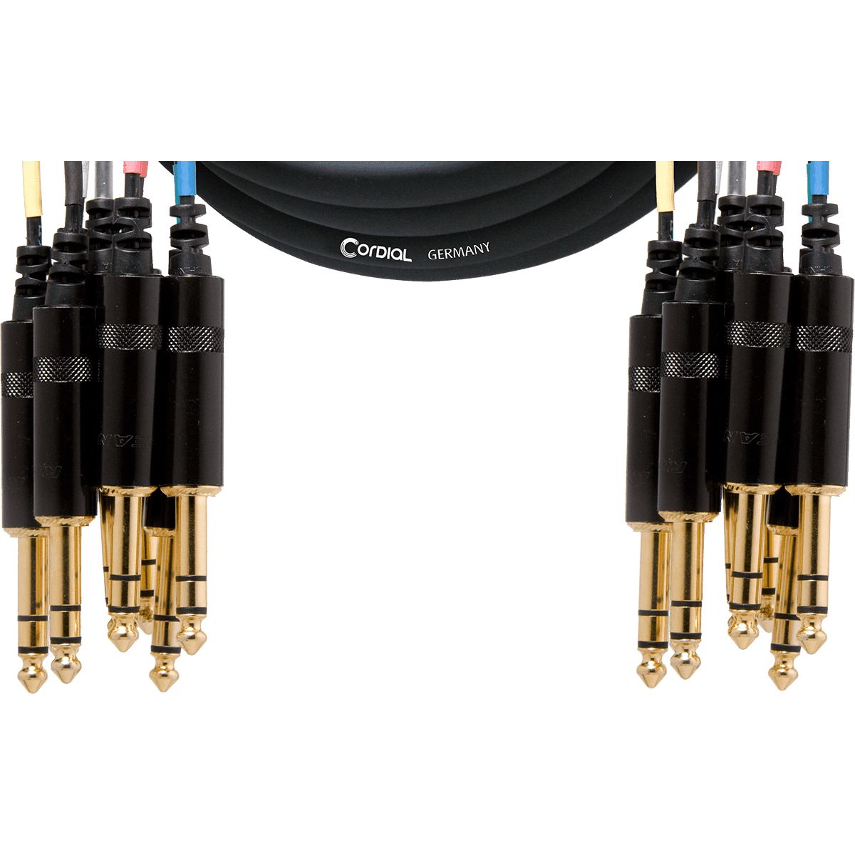 Cordial CML8-0VV5C Intro multikabel - 8x 6.3mm TRS jack - 8x 6.3mm TRS jack - 5m
