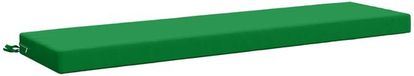 vidaXL Bankkussen SOEST 100% Polyester Groen 150 x 40 x 8 cm