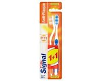 Signal Medium hard Anti Plaque Duopack toothbrush