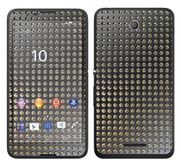Royal Sticker RS.119986 Sticker voor Sony Xperia E4, motief reflectoren op metaal