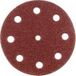 Rhodius KERR V F, 50 disques velcro 125 mm, forme CK 00, grain 40, ProLine, Made in Germany, pour acier inoxydable, acier, bois 125 mm