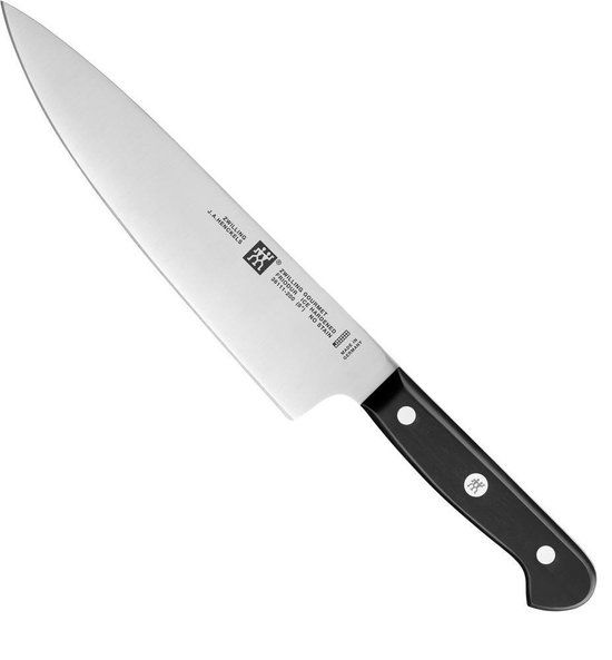 Zwilling Gourmet Chef's Knife - 20cm - Stainless Steel - Black Handle