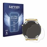 Savvies - Protection d'écran pour Diesel DZ7333 Mr. Daddy 2.0 - Film protecteur transparent 6 Pièces
