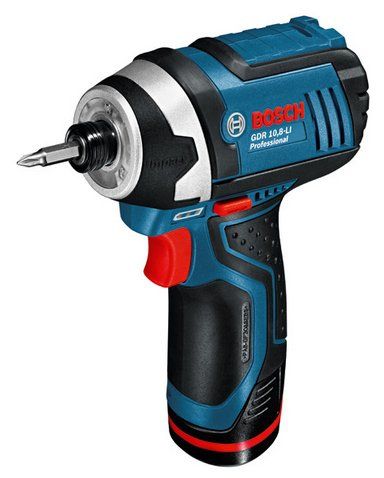 Bosch GDR 10.8-LI Impact Wrench - 105 Nm - 10.8V - Black/Blue