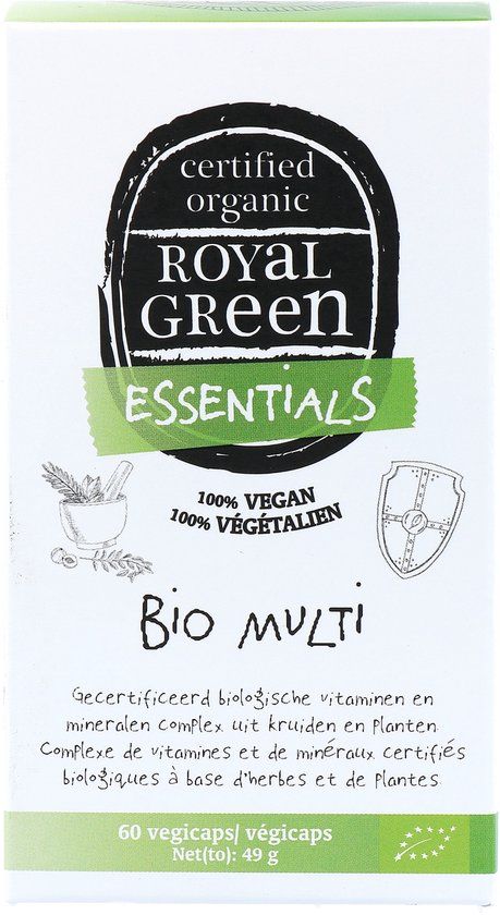 Royal Green Multi Biologisch - 60 vegacapsules