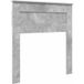 Tête de lit gris béton 90 cm bois d'ingénierie