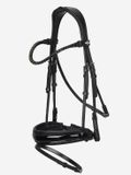 LeMieux Kudos Patent Dressage Hoofdstel Zwart/Zwart - Cob