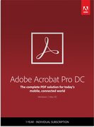 Adobe Acrobat Professional DC Multi-Language 1Gebruiker 1Jaar