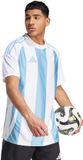 adidas teamwear adidas T-shirt Heren Striped 24 Jersey Wit-Hemelsblauw - Maat 2XL