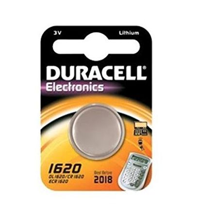 Duracell CR1620 Lithium 3V Button Cell Battery