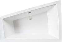 Badland INTIMA hoekbad 170 x 125 cm rechts wit met hoofdsteun