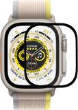 By Qubix Qubix - Screen protector Ultra Apple Watch - Full cover - Geschikt voor Apple watch 49mm