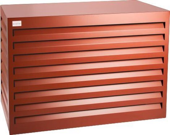 Evolar Evo-cover Airco Buitenunit Omkasting - Steenrood - Large 1100 x 1200 x 650 MM