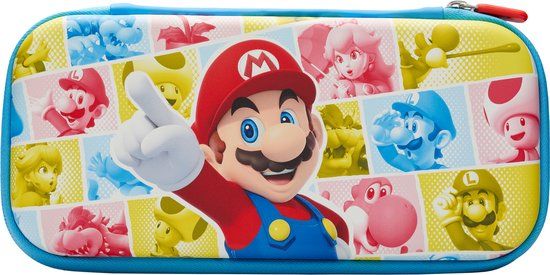 PowerA Beschermhoes voor Nintendo Switch - OLED model/ Nintendo Switch Lite Case - Mario Photo Booth - Meerkleurig