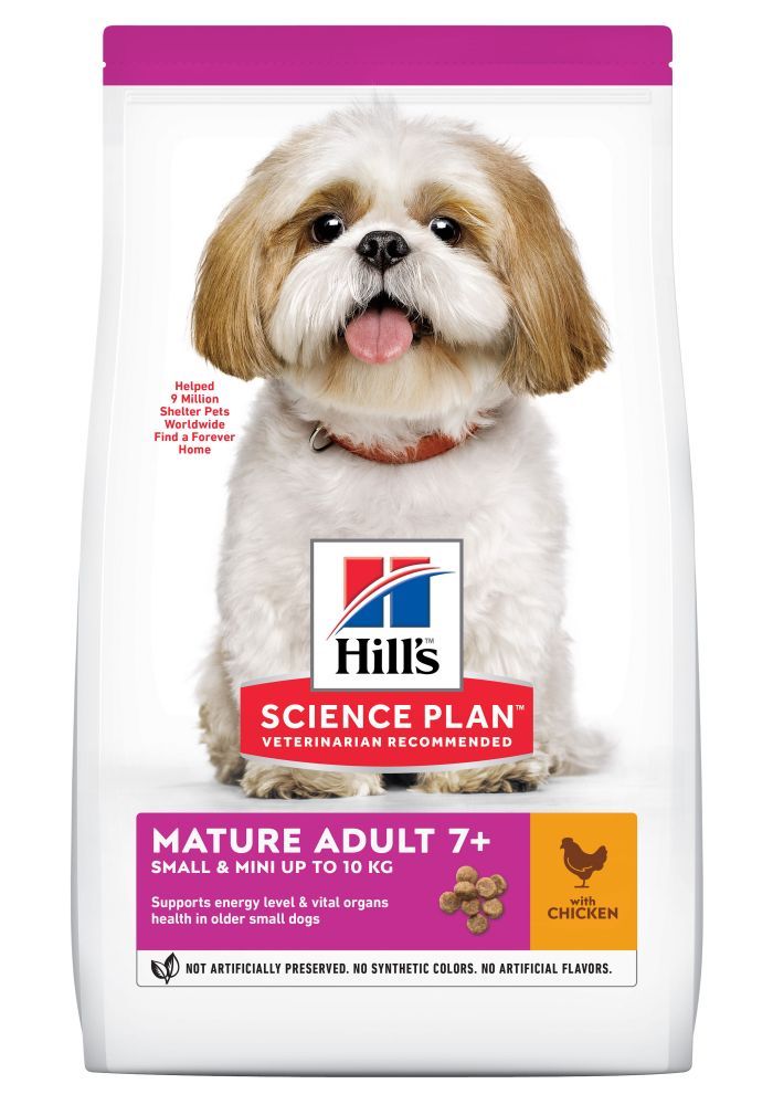 Hill's Science Plan Mature Adult Small & Mini met Kip - 6 kg