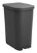 Rotho Orbe pedaalemmer - poubelle 40L - noir - plastique
