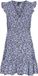 VERO MODA VMEASY JOY SL FRL SHORT DRESS WVN GA Black Floral V-neck Sleeveless Viscose Mini Dress Women S