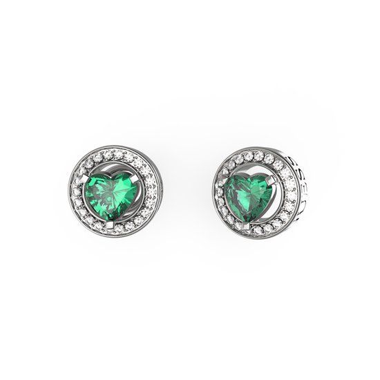 Guess JUBE04669JWRHEMT-U Oorbellen Zilverkleurig
