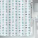 Spirella douchegordijn Ring Polyester Blauw, Wit