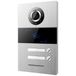 HHG Villa 2 AS Buitenunit voor Video-deurintercom Kabelgebonden Aluminium (geborsteld)