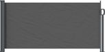 vidaXL Uittrekbaar Zijscherm 300 x 100 cm Polyester Antracietkleurig
