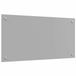 vidaXL crédence gris clair 80 x 40 cm verre trempé