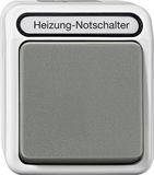 MERTEN Heizungs-Notsch-Aus/We MEG3448-8029 1-polig Ko.Licht lichtgrau AQUASTAR