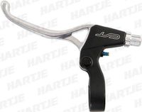 Merkloos / Sans marque CONTEC remgreep BL-MT20 LINKS Aluminium Stadsfiets V-brake Links Zilver/Zwart