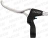 Merkloos / Sans marque CONTEC remgreep BL-MT20 LINKS Aluminium Stadsfiets V-brake Links Zilver/Zwart