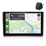 Audi 4+64GB, Android 15, Carplay, Geschikt voor Audi A4 B6 B7 8E S4 RS4 (2000-2009), GPS-navigatie, DAB+, WiFi, Stuurwielbediening (SWC) met camera