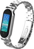 Strap-it Stalen schakel bandje - zilver