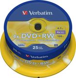 Verbatim 43489 DVD+RW disc 4.7 GB 25 Spindel