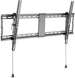 Gembird TV Wandbeugel – Voor 43–90 Inch Schermen, Kantelbaar +3°/-12°, VESA Compatibel tot 800x400 mm, Slank Design, Inclusief Installatiekit, Zwart