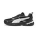PUMA Milenio Tech 2000 Sneakers, uniseks, zwart/wit/zilver metallic, 44.5 EU