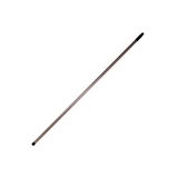 Homéa Handvat met metalen bezem, vast, 119 cm, taupe