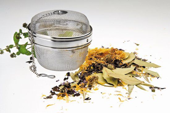 Ibili Kruidenbuil - RVS - Rond - Grijs