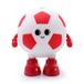 Veilleuse RGB Football pour enfants, 3 niveaux de luminosité - Rouge / Blanc