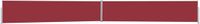 vidaXL Tuinscherm uittrekbaar 140x1200 cm rood