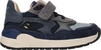 Shoesme ST24W008-A Lage sneakers Blauw Leer/Suède Klittenband Kinderen