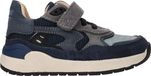 Shoesme ST24W008-A Lage sneakers Blauw Leer/Suède Klittenband Kinderen
