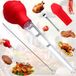 Shenzhen Haorui Industrial Technology Co., Ltd. Injecteur de marinade en acier inoxydable pour dinde - Pour barbecue, bacon, viande fumée - Poulet, côtelettes de porc, Saint-Jacques