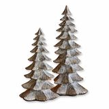 LOBERON Sierboom set van 2 Calavi antiek argent