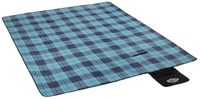 Nils Camp Picknickkleed - 250x200 cm - Niebieski Kratka - Waterdicht