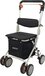 Mobiclinic Coliseo Boodschappentrolley Rollator - 4 wielen - Inklapbaar - Zwart