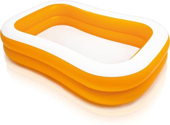 Intex Mandarin Family Pool - 229 x 147 x 46 cm - Orange