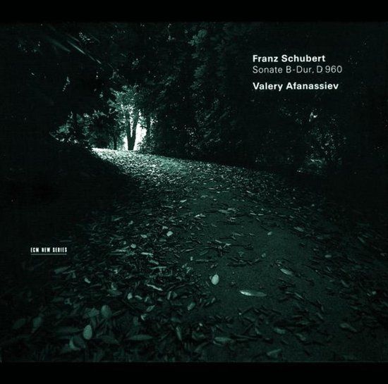 Valery Afanassiev - Sonate B-Dur, D 960 (CD)